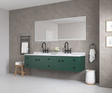 72*32 bathroom led mirror is multi-functional and each function is controlled by a smart touch W2152130266