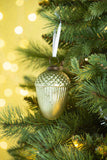 2.8x2.8x4.3" Tear Drop Ornament, Glass Decorative Hanging Christmas Tree Ornaments for Holiday Party W2078P253562