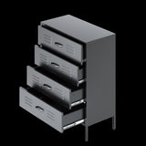 Metal Storage Cabinet with 4 Drawers for Office,Home,Garage T3421P343872