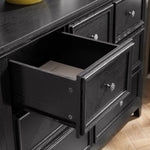 ZUN Modern 7 Drawers Dresser 7 Drawers Cabinet,Chest of Drawers Closet Organizers and Clothes W2275P149785