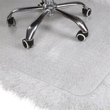 90 x 120 x 0.2cm PVC Home-use Protective Mat for Floor Chair Transparent 09988203