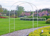 Metal Garden Arch Trellis, Adjustable Arbor Trellis, White 96849700