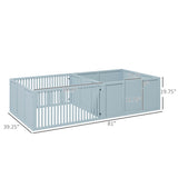 ZUN Dog Whelping Box/Dog house/Pet Playpen 82879694