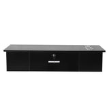 Classic Salon Wall Mount Styling Station Beauty Salon Spa Locking Cabinet Black 21837453