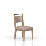 Rope Back Chair - Toffee/ Carmel B2699P296294