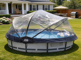 10 Foot Round Multifunctional All Weather Cover Pool Dome Enclosure for Outdoor Pools, Compatible 73376164