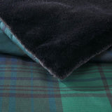 King/Cal King Faux Wool to Faux Fur Down Alternative Comforter Set B035100730