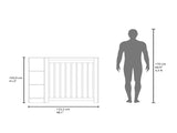 White Radiator Cover with Storage B062P357534