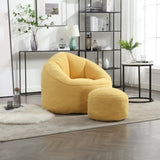 Bedding Bean Bag Sofa Chair High Pressure Foam Bean Bag Chair Adult Material with Padded Foam W1996P183284