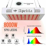 ZUN 8000W LED Grow Light Full Spectrum For Hydroponic Veg Flower Plant Lamp Panel 71352662