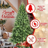 Artificial 4ft Green Christmas Tree with 636PVC/Hard Needle Mixed Branch Tips, memory wireiron 25243728