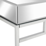 One Drawer Modern Mirrored Glass 75011668