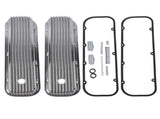 3-11/16" Tall Finned Aluminum Valve Covers Fits for Chevy Big Block 396 402 427 454 66271229