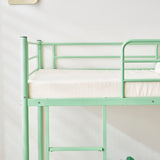 Twin Over Twin Bunk Bed for Kids Teens Adults, Heavy Duty Metal Bunk Bed with 30025926