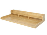 Washer Dryer Countertop with Non-slip Pads, Laundry Wood Shelf Topper with Edge, 54" Width x 27.5" W2641P309103