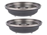 Pair For Kawasaki Mule 3000 3010 4000 4010 KAF950B 4x4 Diesel Front Brake Drums 31193062