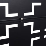Outdoor & Indoor Privacy Metal Privacy 76" H48" W, Freestanding Decorative Privacy W465P193205
