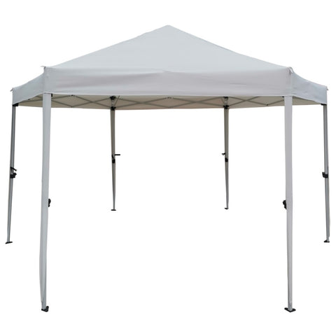 ZUN 13 Ft. W x 13 Ft. D x 9.2ft Pop-Up Gazebo Tent Outdoor Canopy Hexagonal Canopies Gazebos & Pergolas 97693603