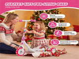 3-Wheel Kids Scooter with LED Light-Up Wheels for Toddlers Ages 2 22215078