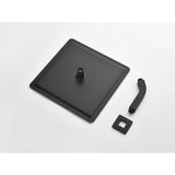 8 Inch High Pressure Rain Shower Head, 304 Stainless Steel Square Shower Head with Self-Cleaning 83314294