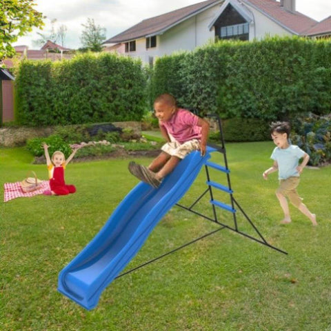 ZUN XSL003 2.2M kids plastic slide Freestanding playground equipment children plastic slide kids W1711P178863