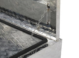 42" Aluminum Under Body Toolbox 5 Bar Tread Silver 29387373