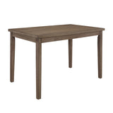 Walnut Brown Finish Rectangular Dining Table 1pc Wooden Furniture Kitchen Dining B011P175376