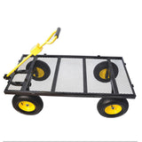 BIG Wagon Cart Garden cart trucks make it easier to transport firewood YellowBlack Maximum static W227106089