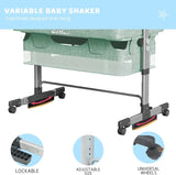 Baby Bassinet Bedside Sleeper 3 in 1 Bedside Crib, Adjustable Portable Bed for Infant/Baby/New born, 54148223