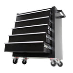 ZUN 5 Drawers Rolling Tool Chest Cabinet with Wheels, Tool Storage Cabinet and Tool Box Organizer for W1239137225