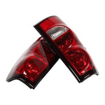 ZUN 1999-2002 Red Rear Tail Lights Pair For Chevy Silverado/1999-2006 GMC Sierra 43814764