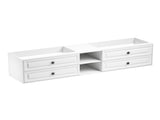 96" Wall Hung Bathroom Vanity Cabinet Fits Double Sinks, Cabinet Only W2287P265094