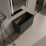 36" Freestanding Bathroom Vanity, Storage Cabinet with Soft Closed Doors -Excluding Sink W1972P243177