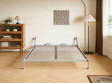 DIY Cabinet Folding Bed Queen Size Vertical Murphy Wall Bed Hardware Kit,Grey Bed Frame W5290P457894