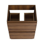 ZUN 24" Bathroom with Double drawer,Freestanding Bathroom Cabinet,Engineering Wood,Brown W1972P188244