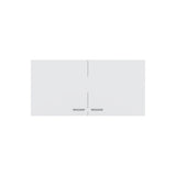 Napoles Wall Cabinet, Two Shelves, Double Door -White B070P210743
