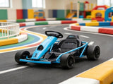 Blue 24V High-Speed Electric Drift Go Kart Kids Ride-On Racing Vehicle with 2 Speeds for 8-12 Years 15585713