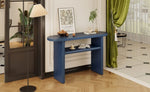 ZUN TREXM Elegant Minimalist Console Table with Rounded Edges and Sturdy Shelf Design for Entryway, N715P195554M