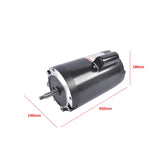 B129 1-1/2 HP 115/230V Full Rated Pool & Spa Pump Motor 56J C-Face ODP Enclosure 17980864