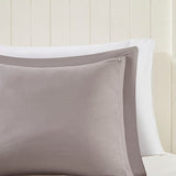 King 3M Scotchgard Diamond Quilting Reversible Down Alternative Comforter Set B03598993