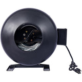 6-Inch 412 CFM Inline Duct Fan Air Circulation Vent Blower for Hydroponics, Basements, and Kitchens W46577503