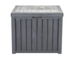 51gal 195L Outdoor Garden Plastic Storage Deck Box Chest Tools Cushions Toys Lockable Seat 97153412