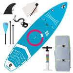 ZUN Inflatable Stand Up Paddle Board 11'x34"x6" With Accessories W144081493