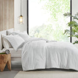 Full/Queen Plush to Sherpa Comforter Set B035100014