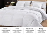 Three-pack of 100% polyester brushed single quilted comforters with microfiber filling, a down 46581941