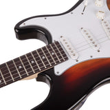 ZUN Rosewood Fingerboard Electric Guitar Sunset Color 72185377