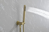 Shower System, Wall Mounted Shower Faucet Set for Bathroom with High Pressure 10" Stainless Steel 94526751