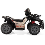 ZUN 6V Kids Ride-On ATV Car, Powered 4-Wheeler Quad w/ Music Horn USB MP3, 1.9 MPH Max Speed, Electric W2181P190015