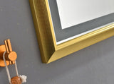 72 x 48 Inch LED Bathroom Mirror with Aluminum Frame, Wall Mounted Vanity Mirror, Anti-Fog, Memory, W2287P283317
