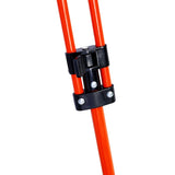 Rolling Garden Scooter Garden Cart Seat with Wheels and Tool Tray, 360 Swivel Seat,Red---refurbished W465P225515